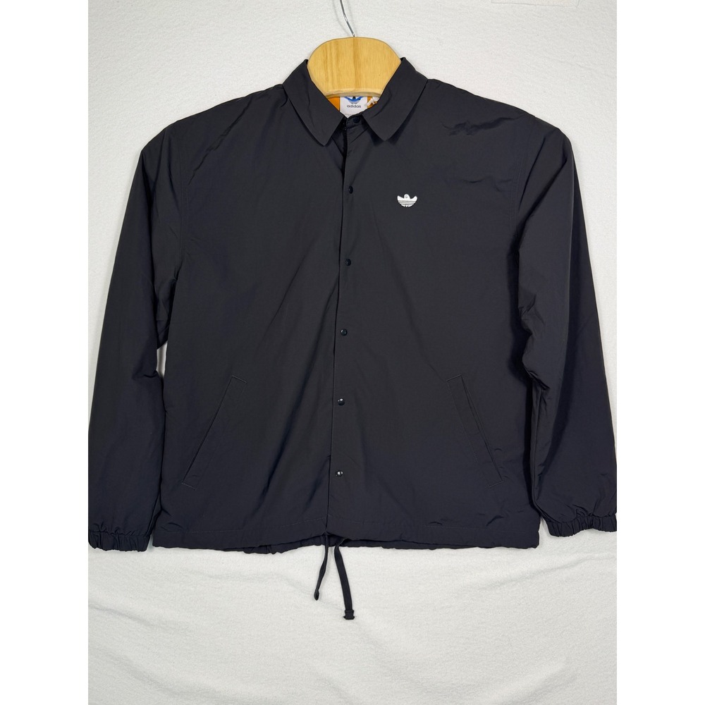 Adidas Shmoo Coach Jacket Unisex‎ SM Carbon Grey Orange Mark Gonzales GR8754 NEW